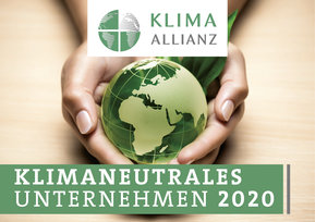 Logo „klimaneutrales Unternehmen“